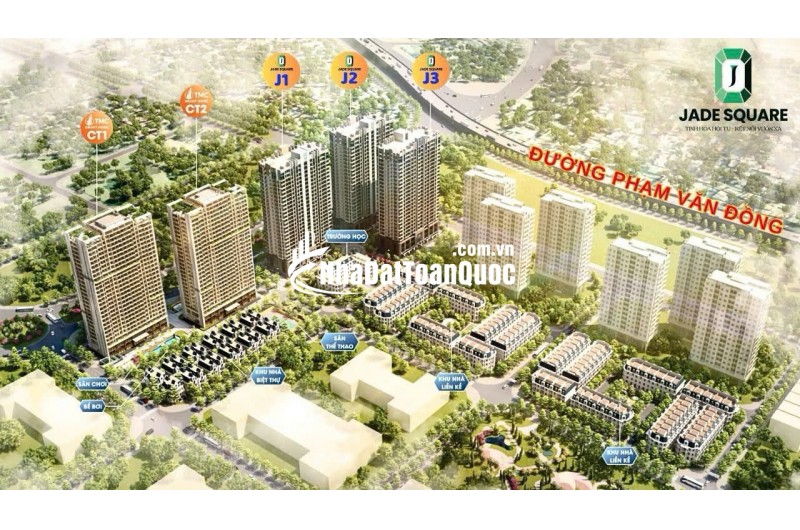 Chung cư Jade Square Giá cực tốt chỉ từ 90tr/m2 quá rẻ lợi nhuận thanh khoản nhanh, xem ngay